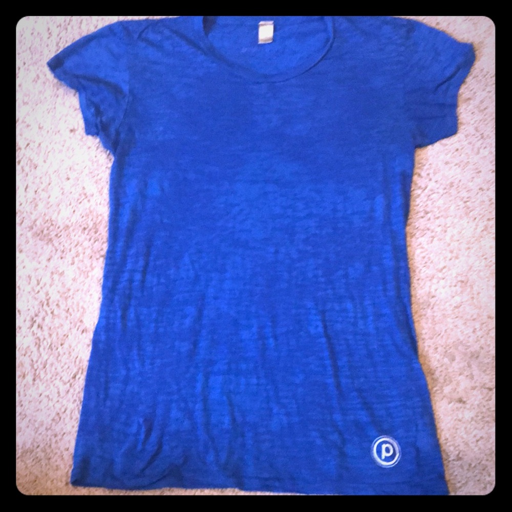 Vintage Pure Barre light weight shear tee